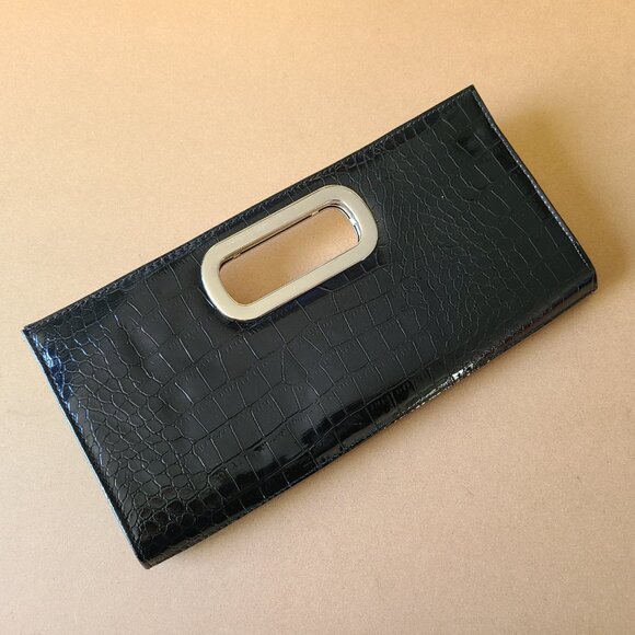 Giannini Dual Color Clutch Purse - Picture 2 of 6